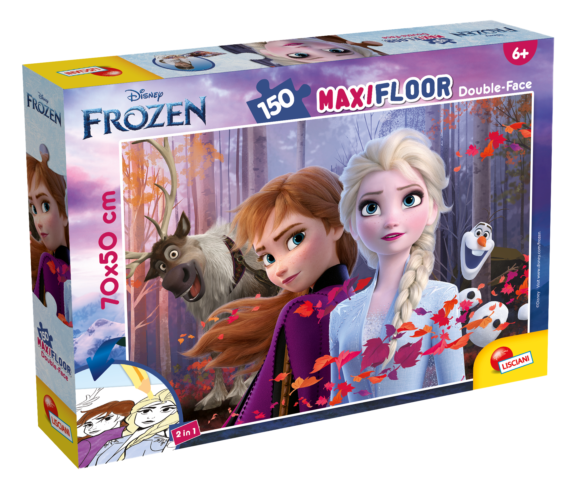 Disney puzzle df maxi floor 150 frozen - DISNEY PRINCESS, LISCIANI, Frozen