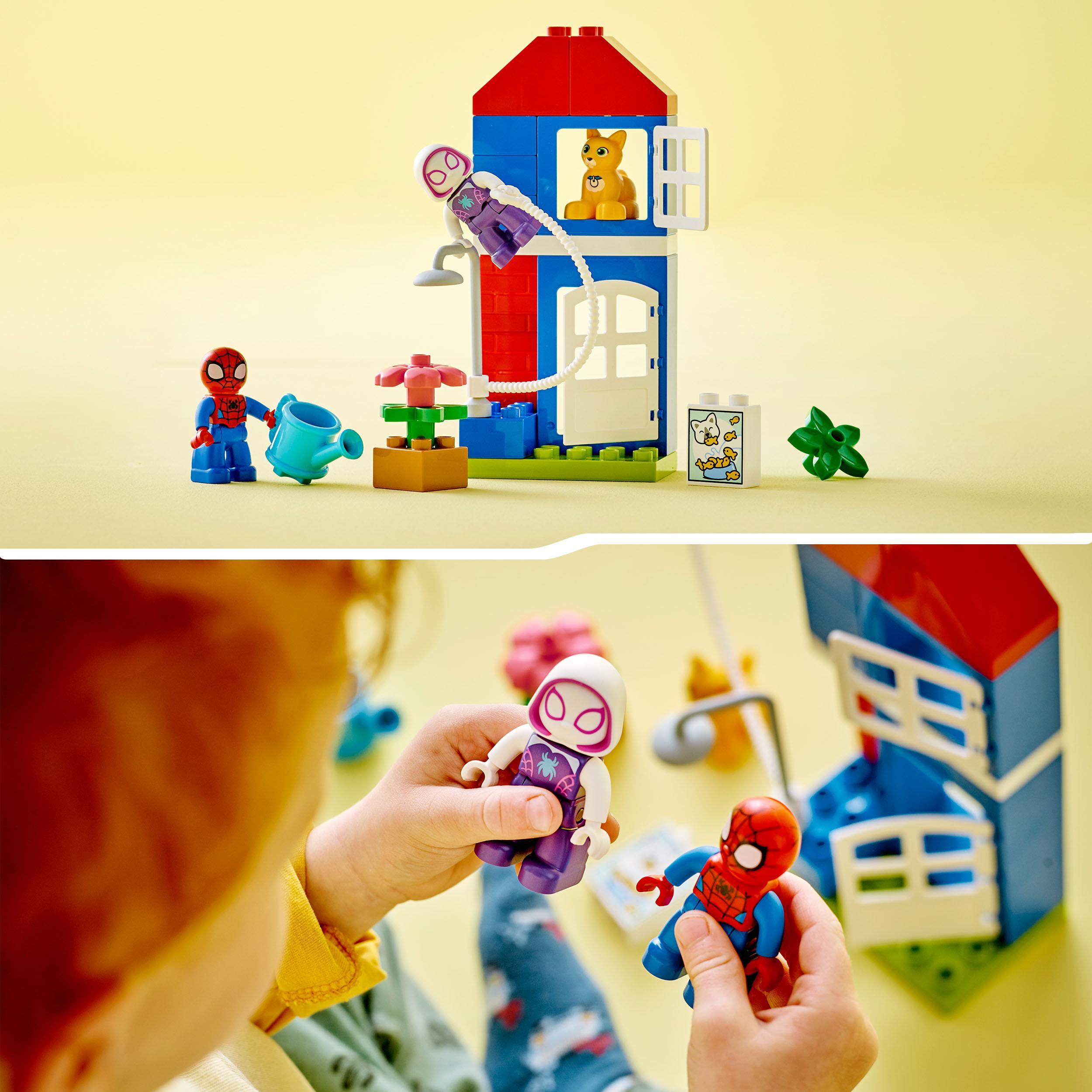 Lego duplo marvel 10995 la casa di spider-man, set di giochi con spidey e i suoi fantastici amici, idea regalo supereroi - LEGO DUPLO, Avengers, Spiderman