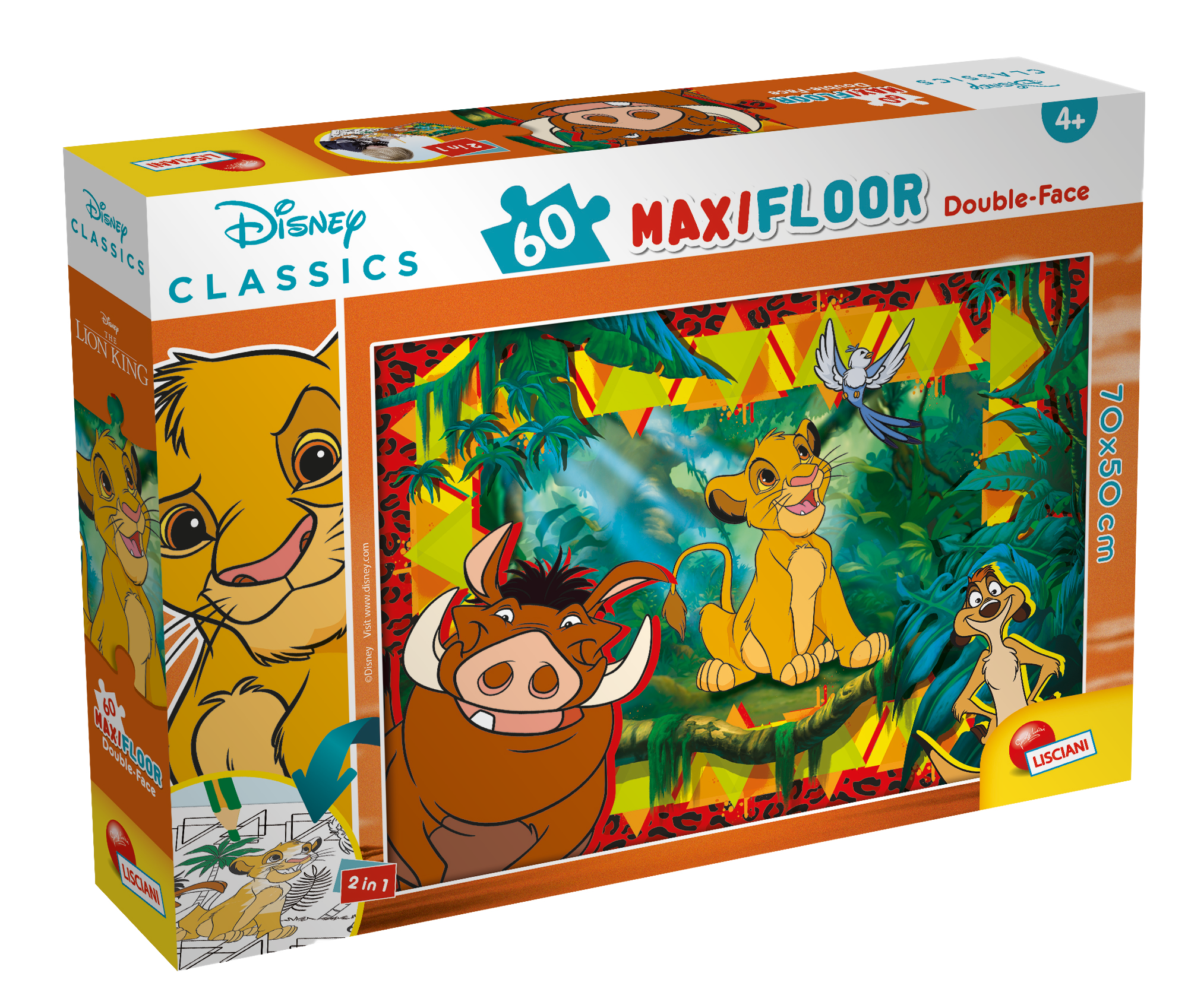 Disney puzzle df maxi floor 60 re leone - LISCIANI