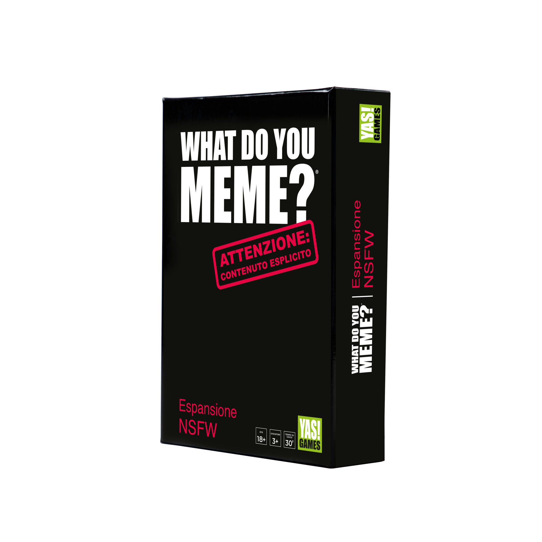 Yas!games - what do you meme? espansione nsfw - vietato ai minori di 18 anni - 
