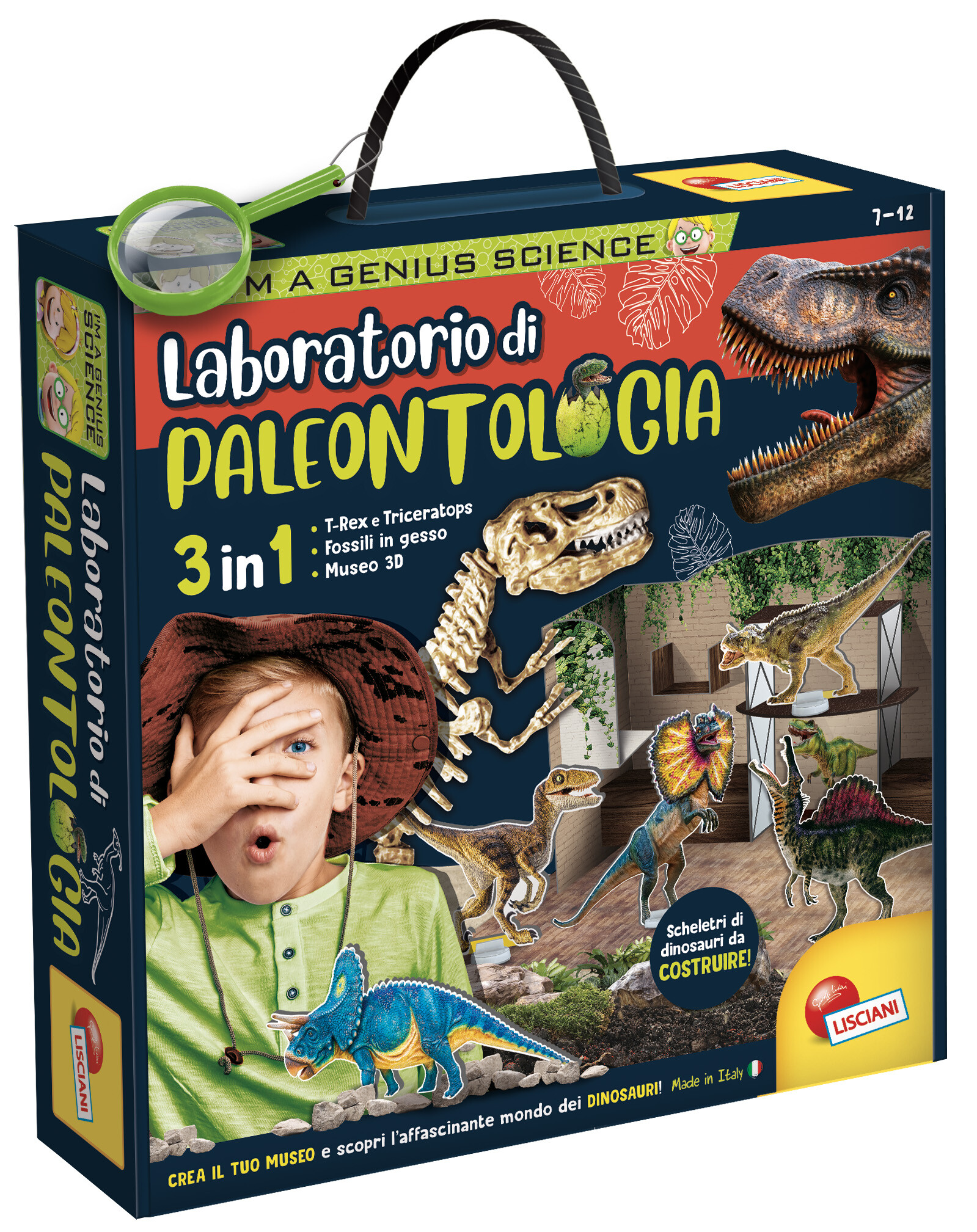 I'm a genius laboratorio di paleontologia - LISCIANI