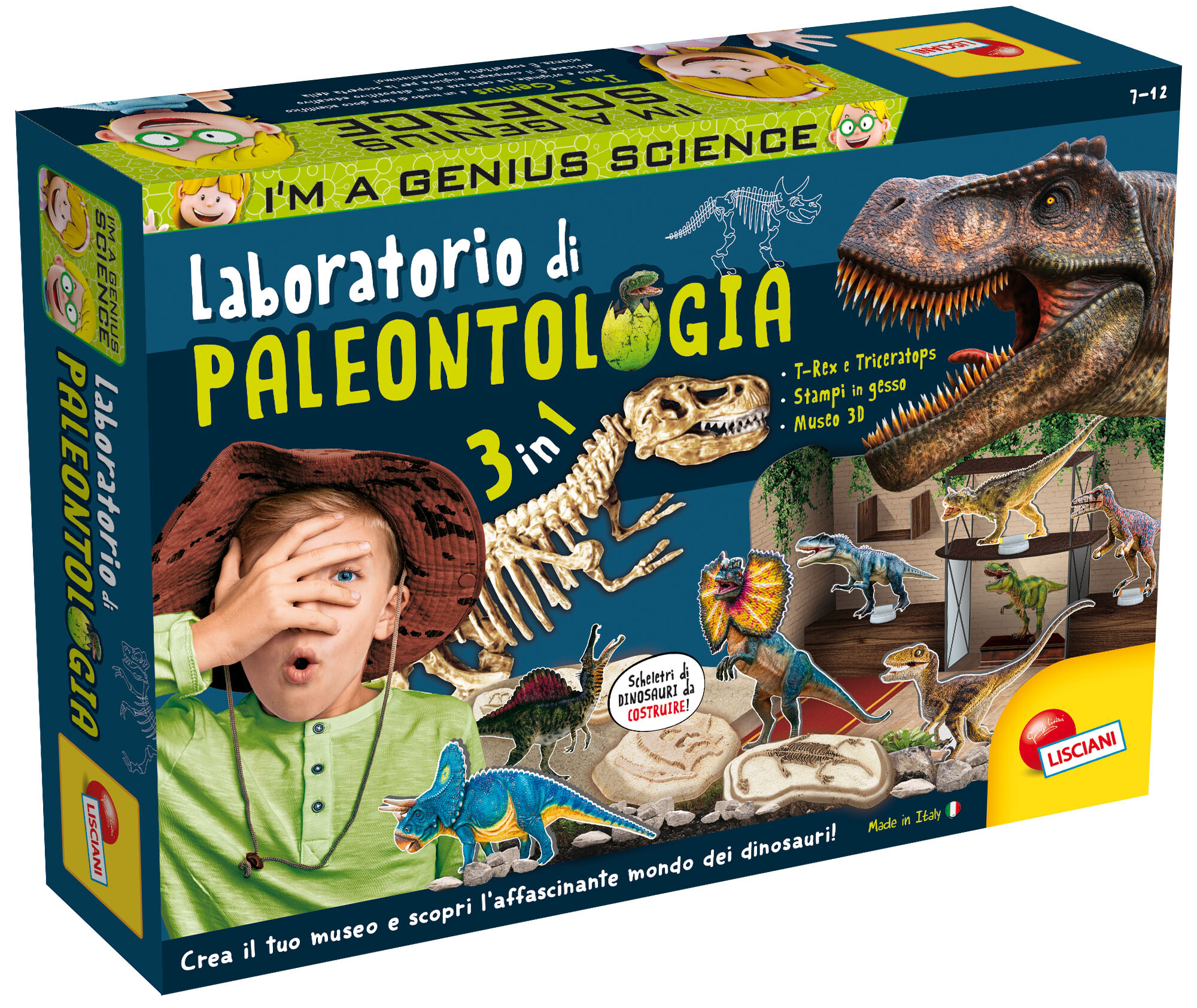I'm a genius laboratorio di paleontologia - LISCIANI