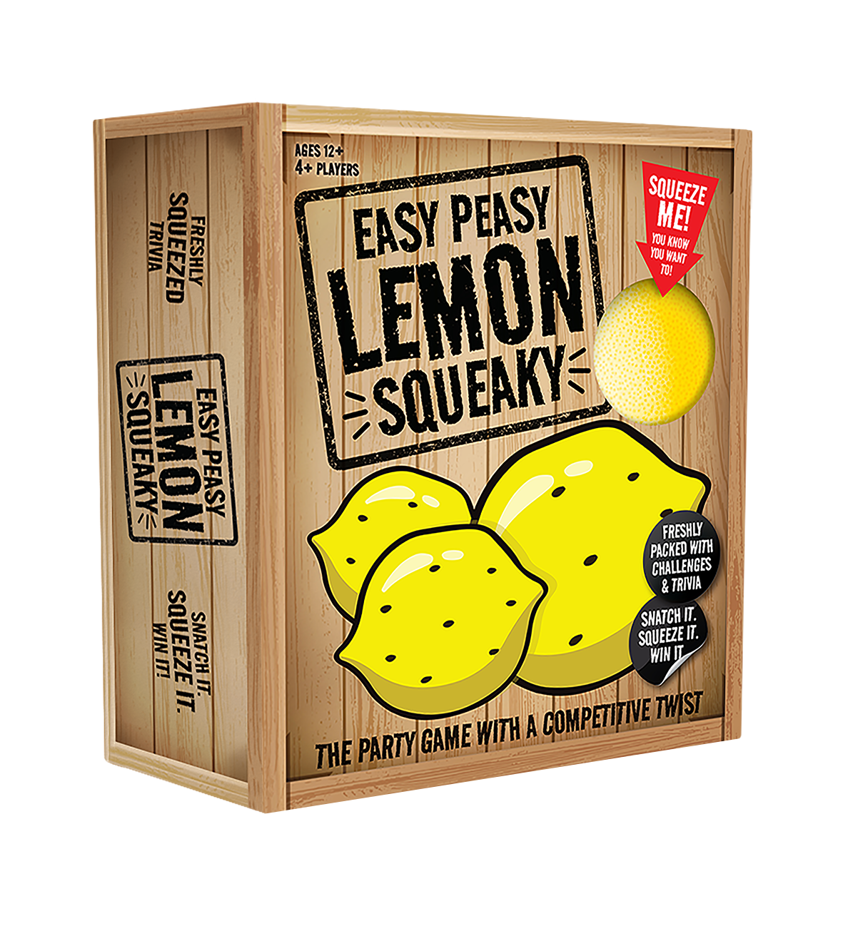 Yas!games - easy peasy lemon squeaky - party games - gioco da tavolo per famiglie 12+ - 