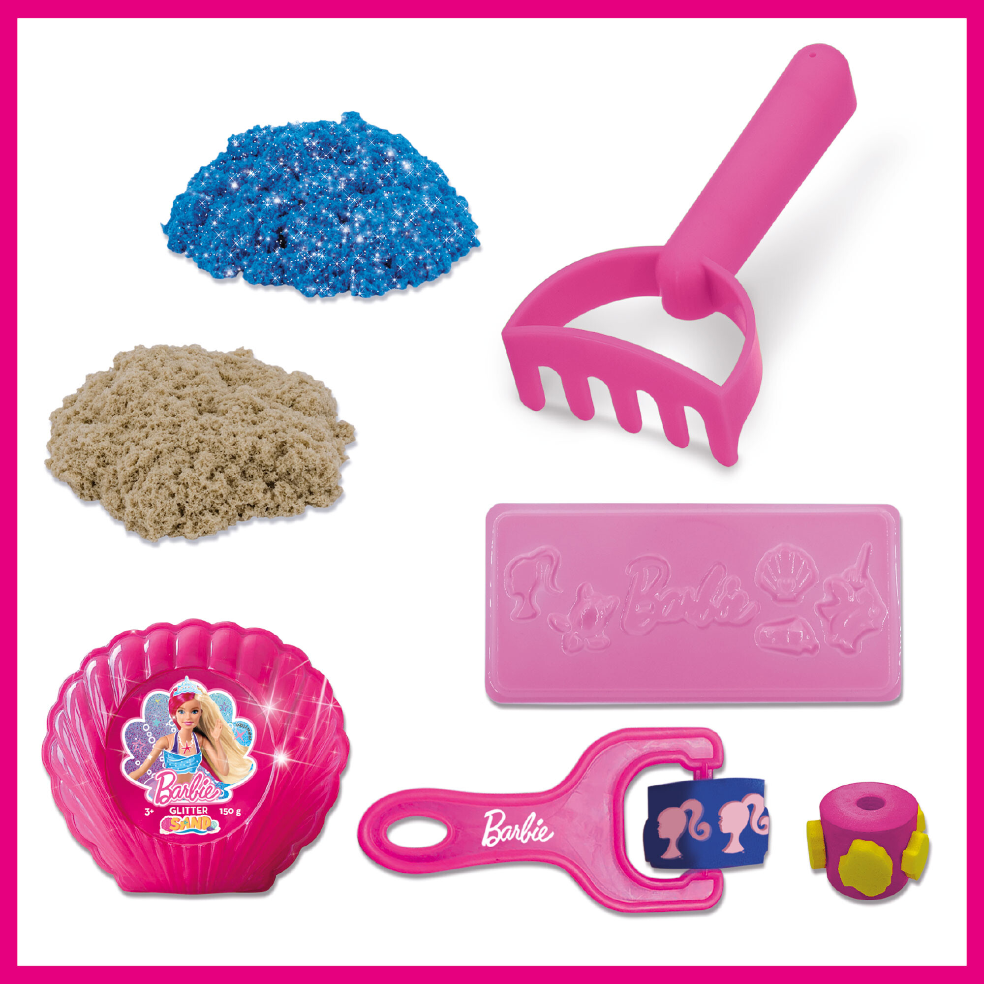 Barbie surf & sand  (doll included) - LISCIANI