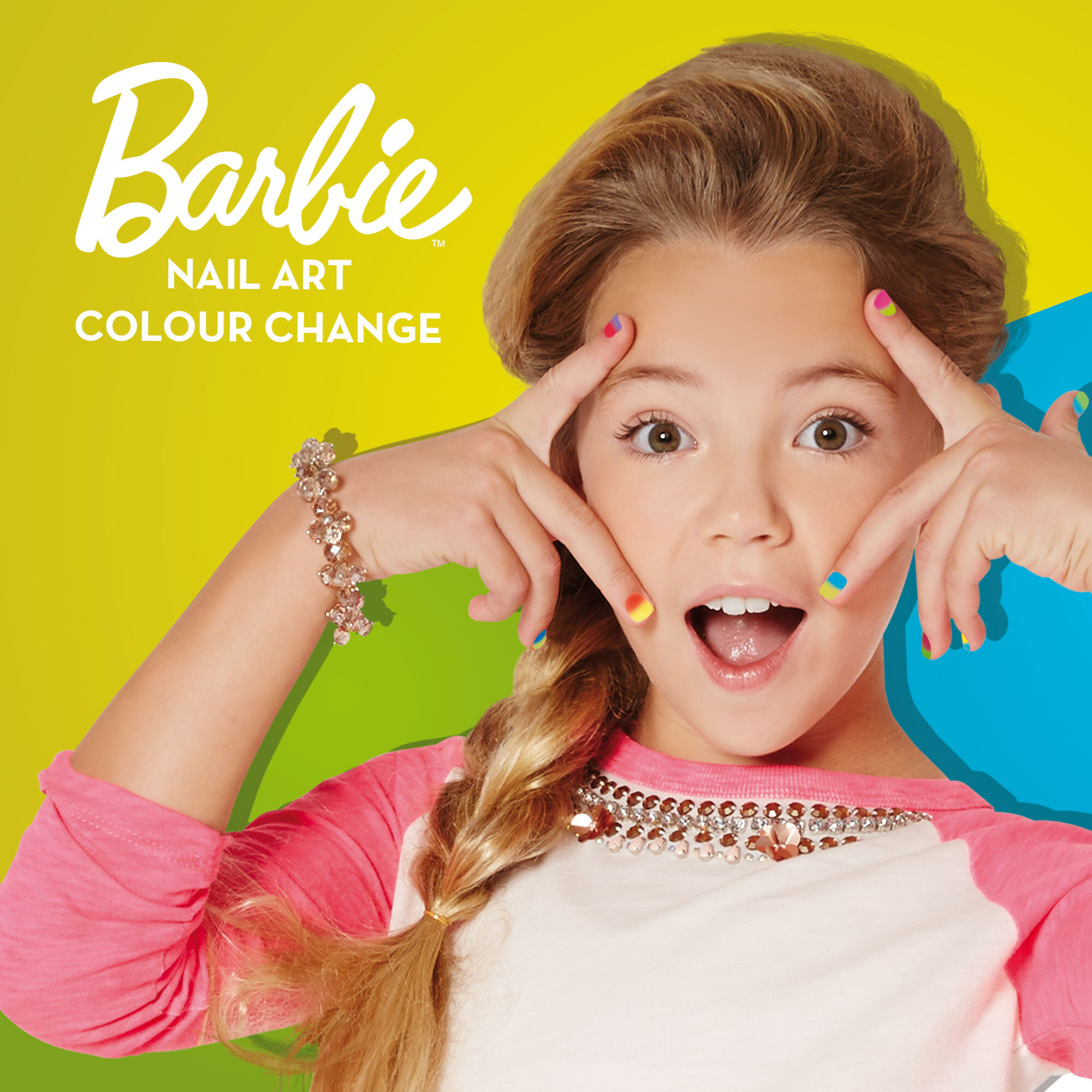 Barbie nail art colour change - LISCIANI, Barbie