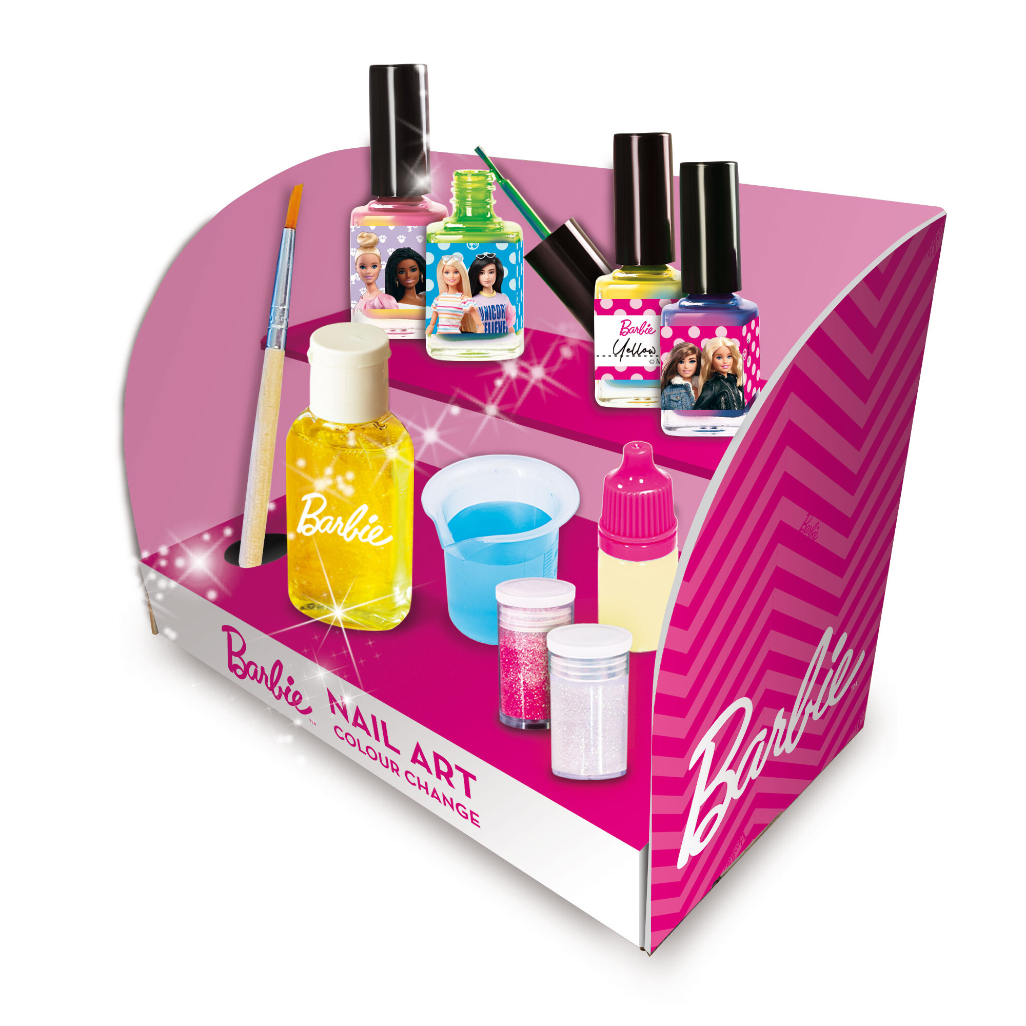Barbie nail art colour change - LISCIANI, Barbie
