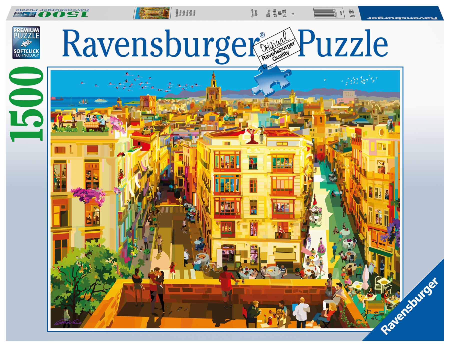 Ravensburger - puzzle cena a valencia, 1500 pezzi, puzzle adulti - RAVENSBURGER