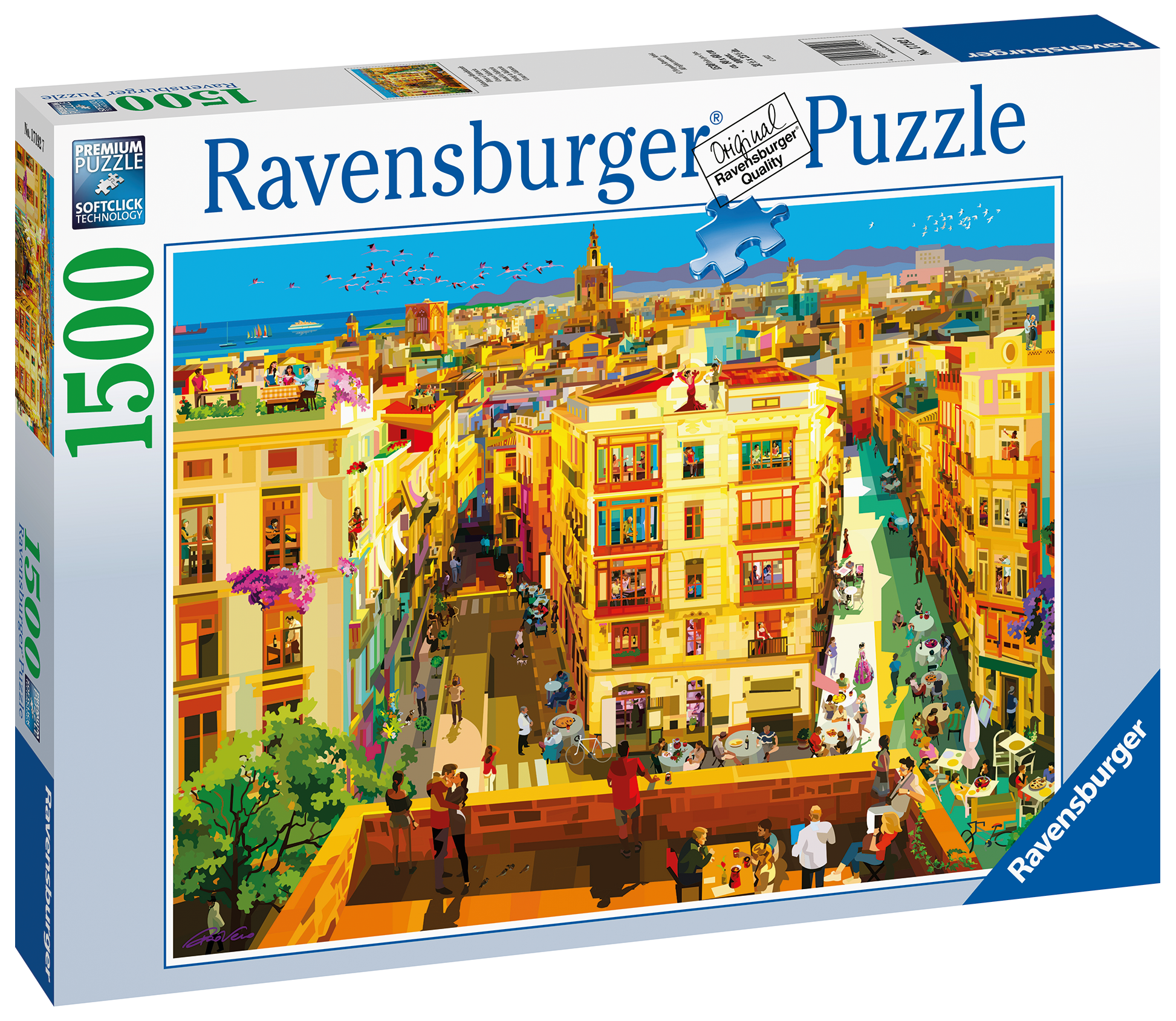 Ravensburger - puzzle cena a valencia, 1500 pezzi, puzzle adulti - RAVENSBURGER