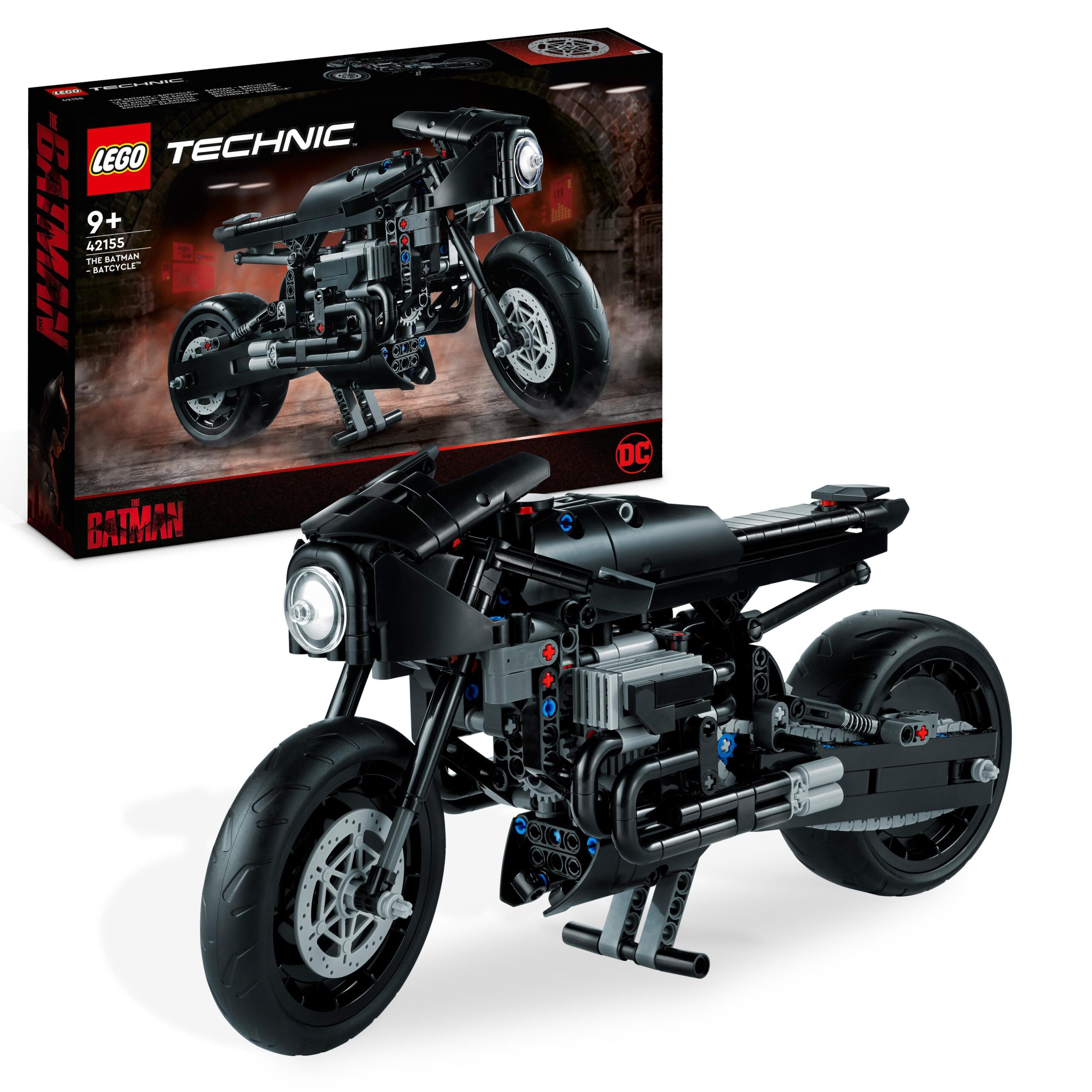 Lego technic 42155 the batman – batcycle, moto giocattolo da collezione,  modellino motocicletta del supereroe, film del 2022 - Toys Center