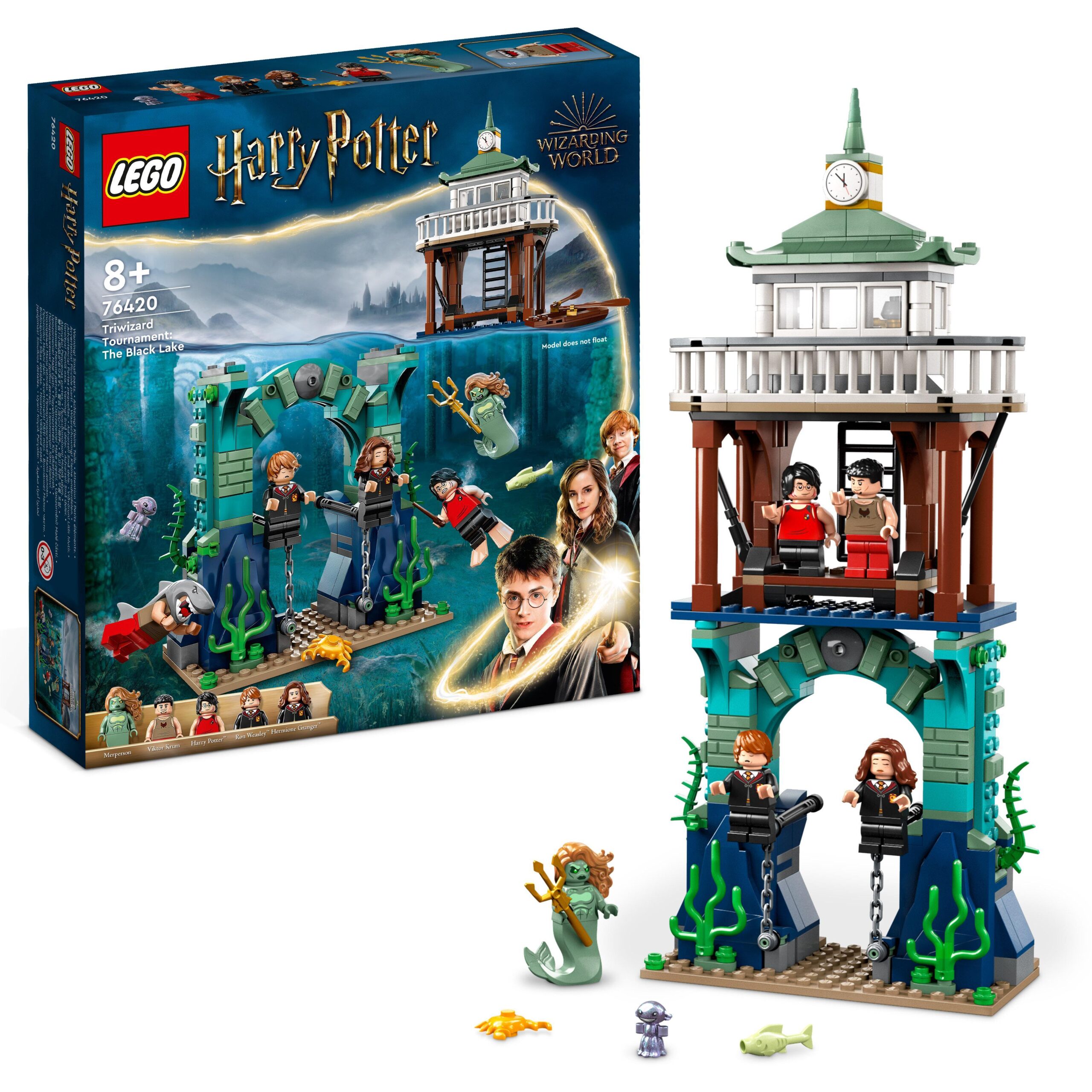 Lego harry potter 76420 torneo dei tremaghi: il lago nero, giochi per  bambini e bambine con barca giocattolo e 5 minifigure - Toys Center