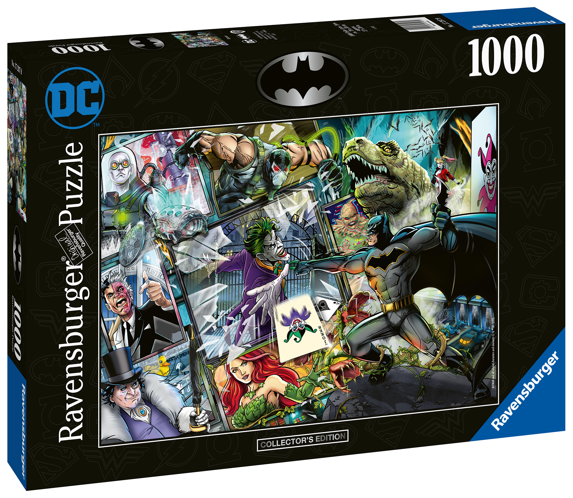 Ravensburger - puzzle batman, 1000 pezzi, puzzle adulti - DC COMICS, RAVENSBURGER
