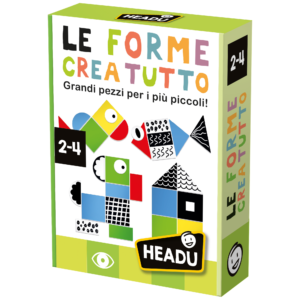 Le forme crea tutto. crea con la fantasia. teacher tested. 2-4 anni - HEADU