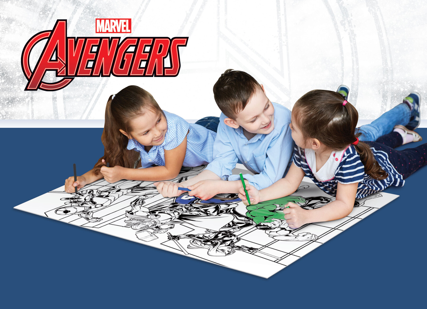 Marvel puzzle df maxi floor  150 avengers - LISCIANI, Avengers
