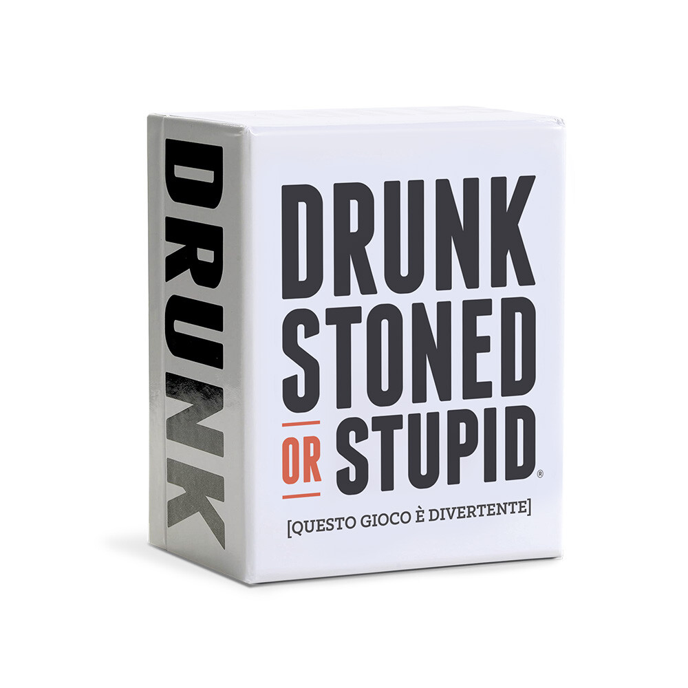 Asmodee - drunk stoned or stupid, gioco di carte divertente - 
