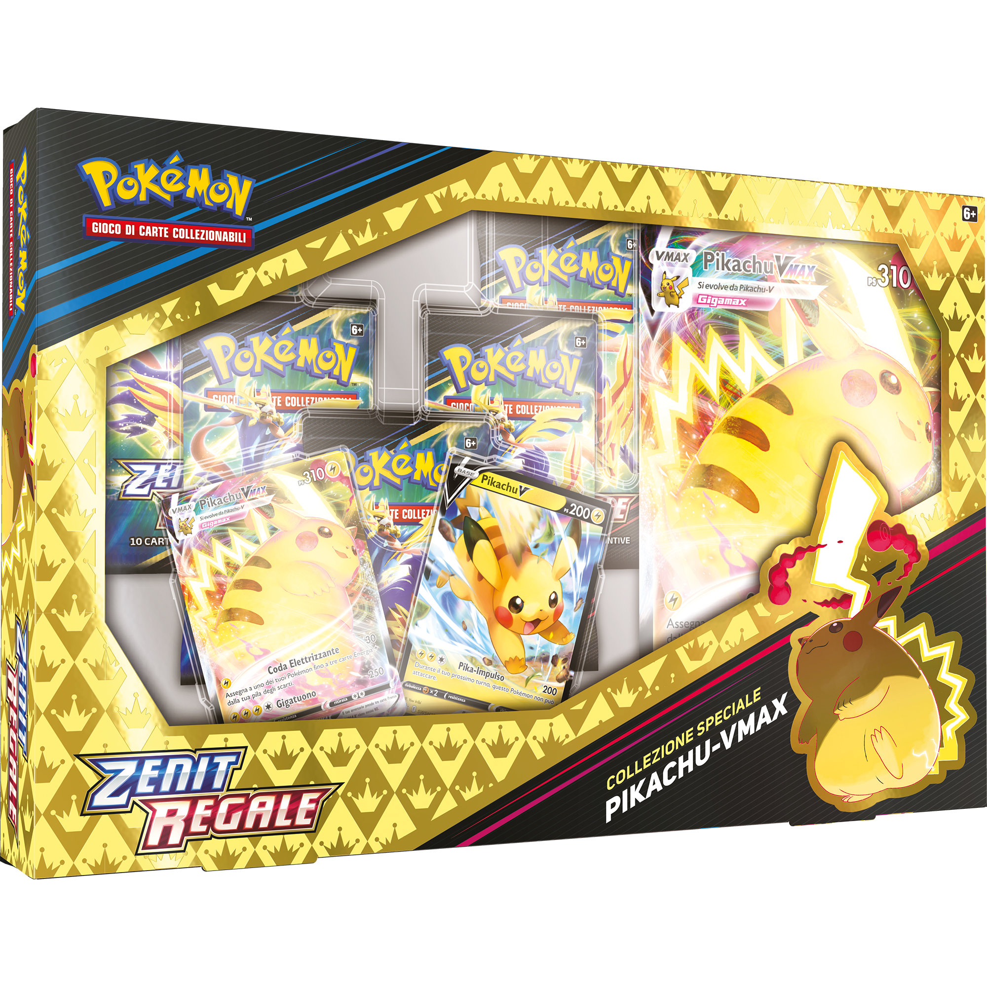 Pokemon collezione speciale pikachu-vmax zenit regale - POKEMON