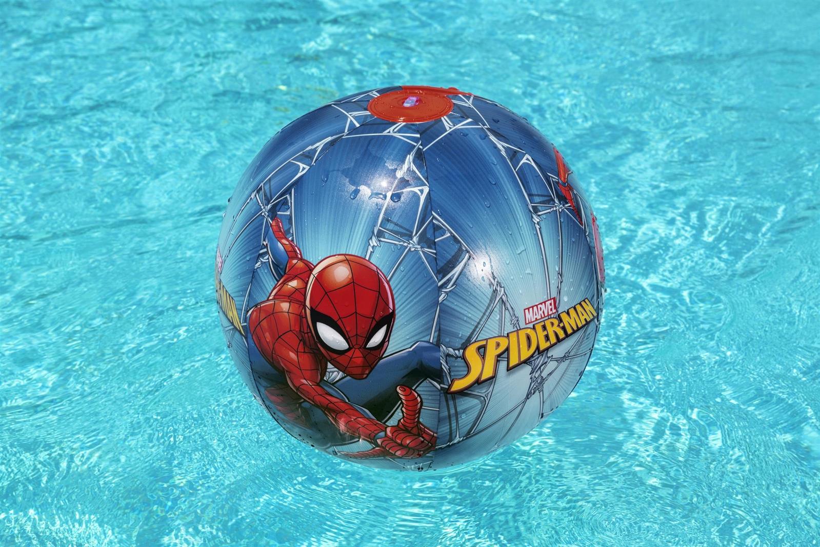 Pallone mare marvel spider-man cm. 51 - Bestway, Avengers, Spiderman