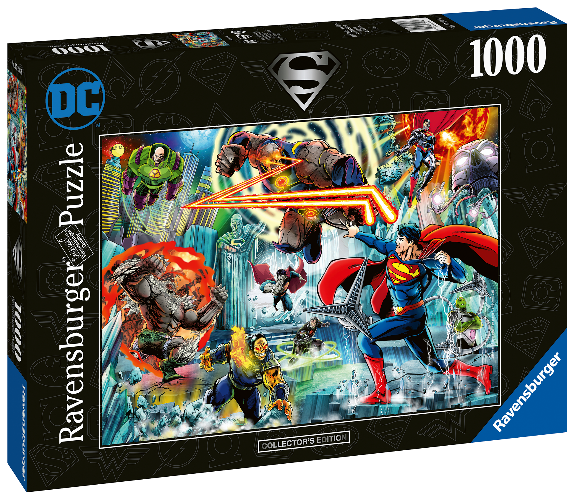 Ravensburger - puzzle superman, 1000 pezzi, puzzle adulti - DC COMICS, RAVENSBURGER