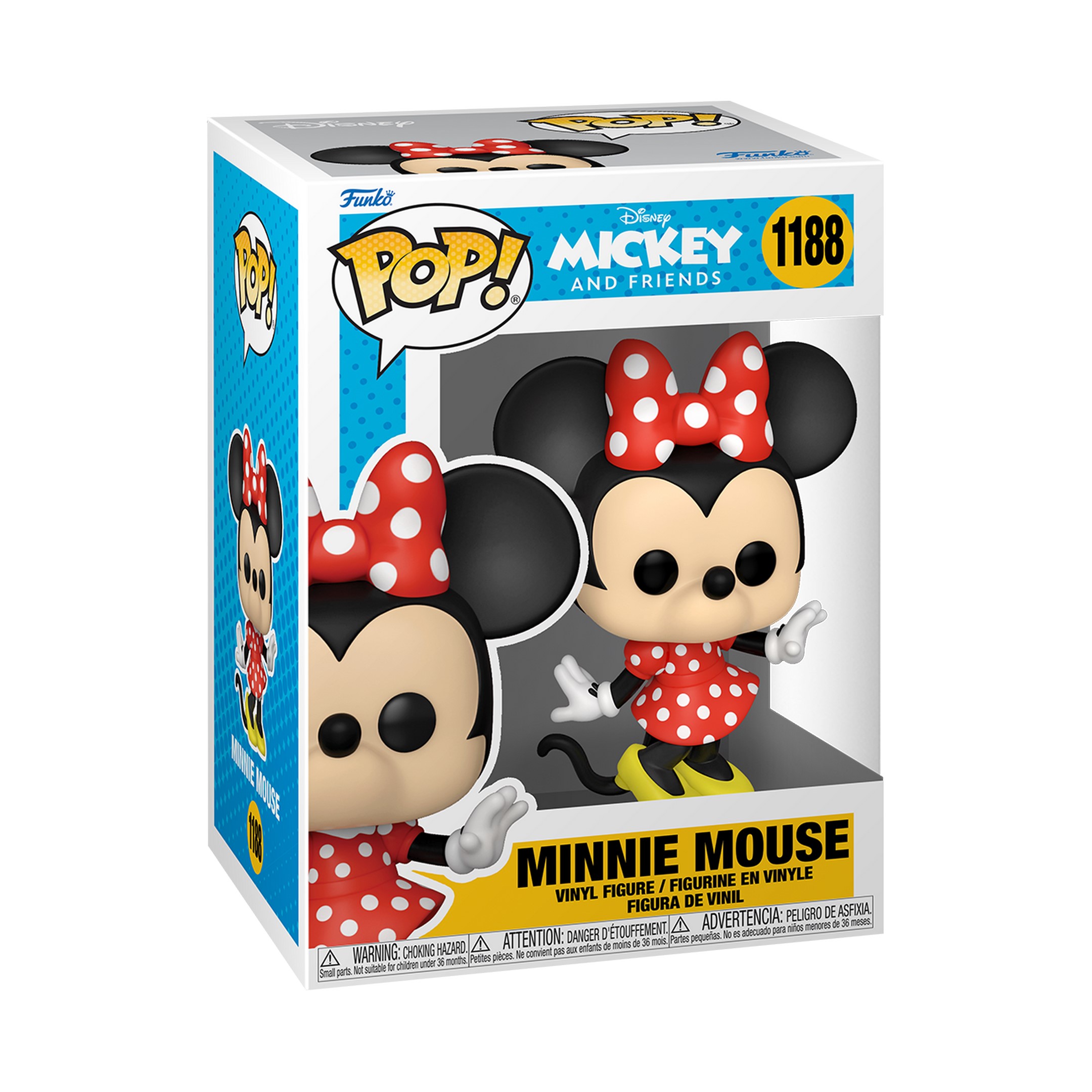 Pop disney: classics- minnie mouse - Funko, FUNKO POP!, Minnie