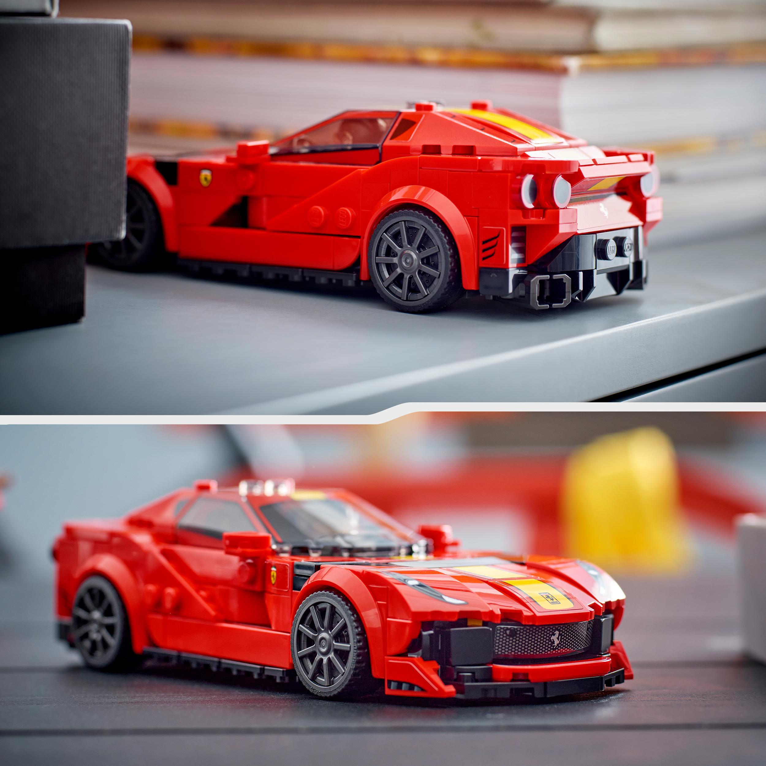 Lego speed champions 76914 ferrari 812 competizione, modellino di auto da  costruire, macchina giocattolo 2023 da collezione - Toys Center