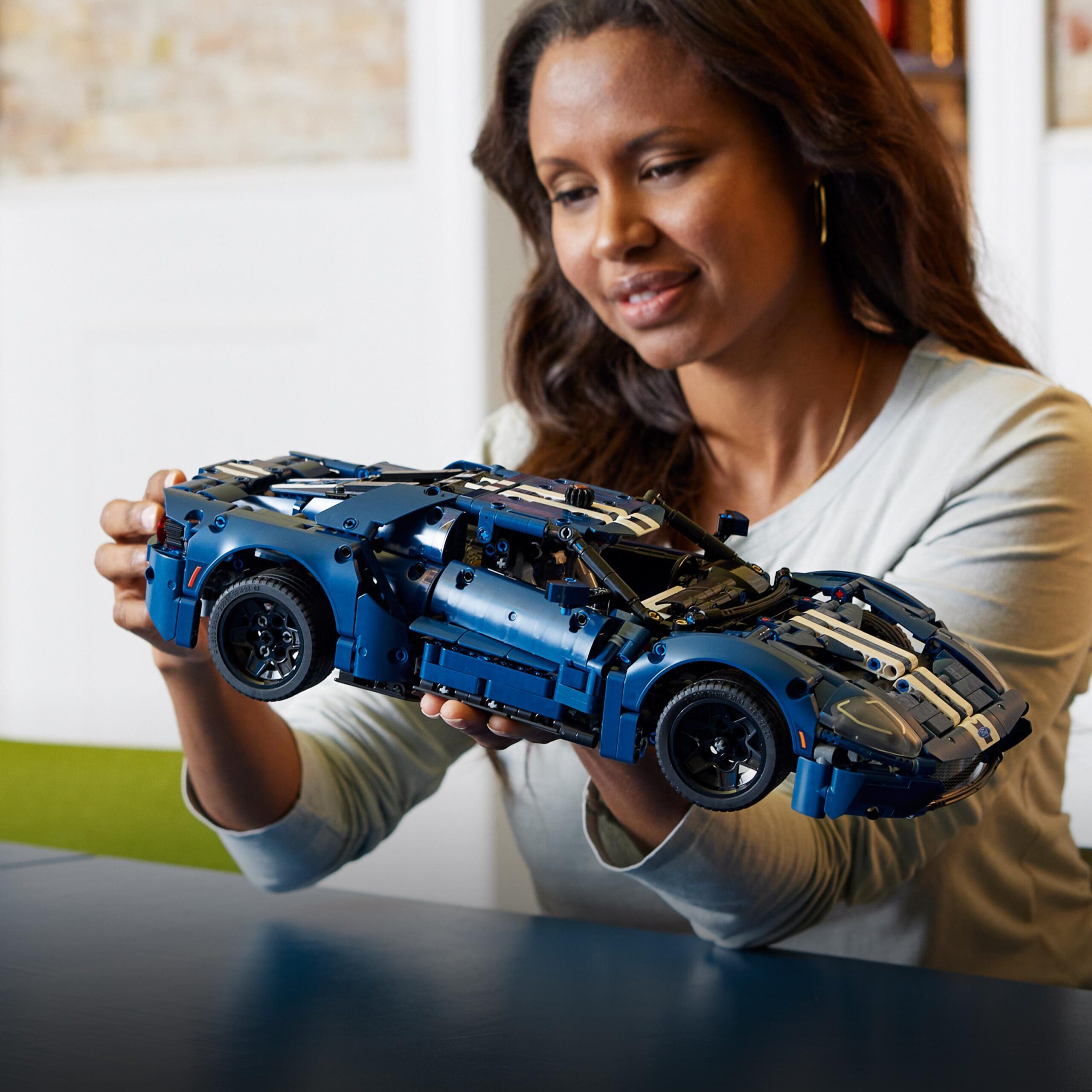 Lego technic 42154 ford gt 2022, kit modellino di auto da costruire per adulti, supercar in scala 1:12, set da collezione - LEGO TECHNIC