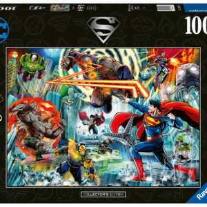 Ravensburger - puzzle superman, 1000 pezzi, puzzle adulti - DC COMICS, RAVENSBURGER