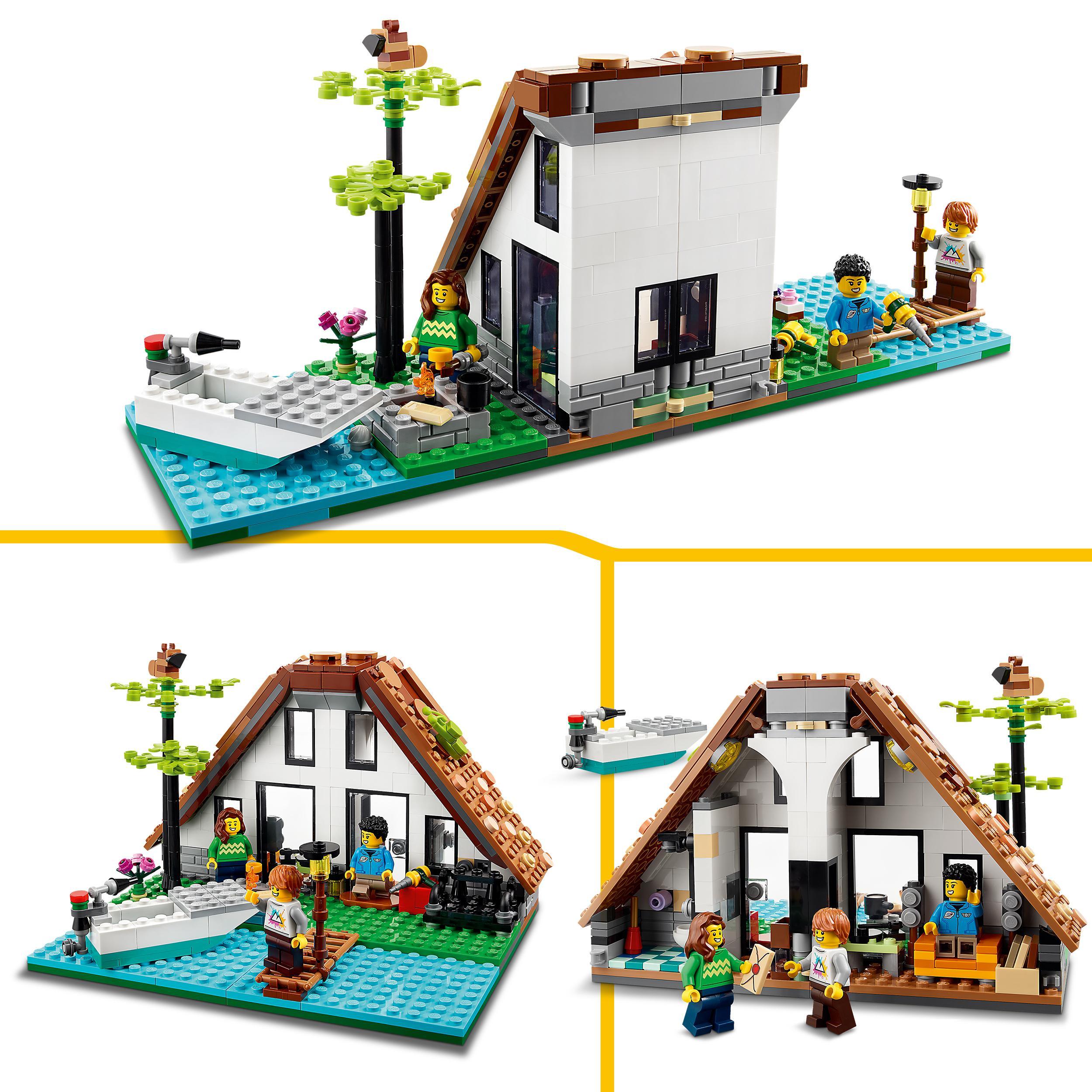 Lego creator 31139 casa accogliente, modellino da costruire di