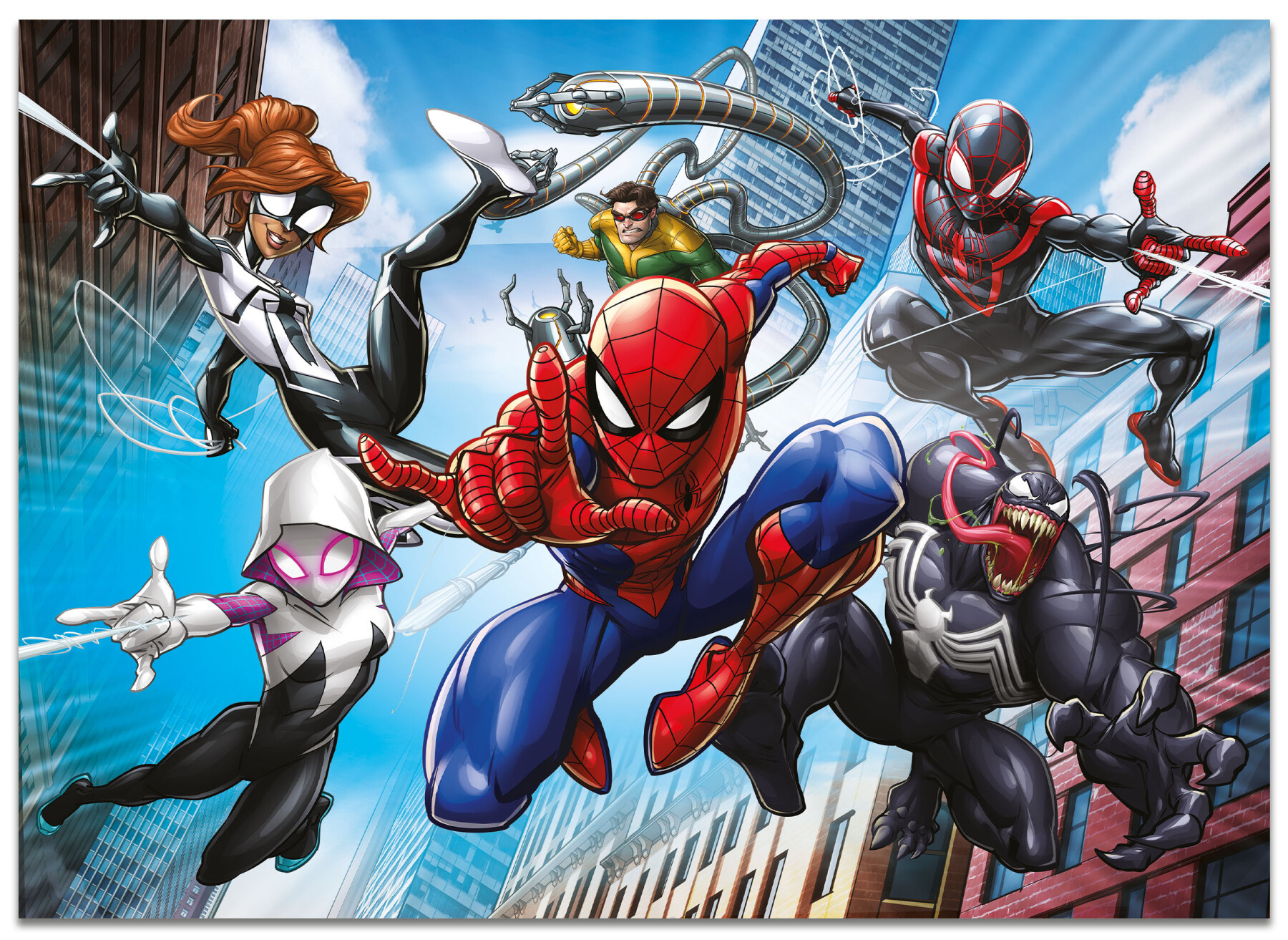 Marvel puzzle maxifloor 4 x 48  spiderman - LISCIANI, Avengers, Spiderman