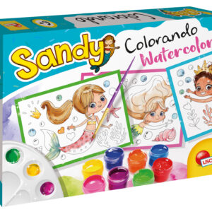 Sandy colorando - watercolors - LISCIANI