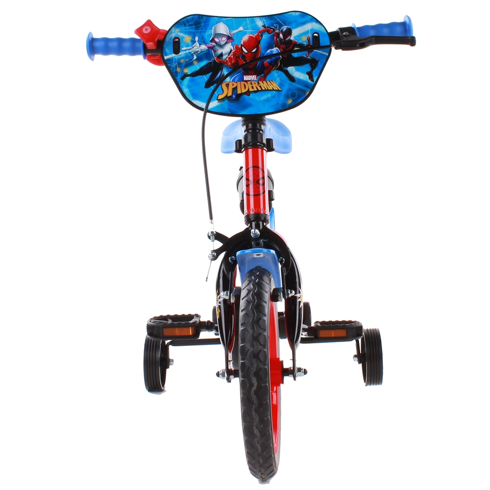 Bicicletta in metallo da 12 pollici di spiderman - adatta per bambini di 2-3 anni - Avengers, Spiderman