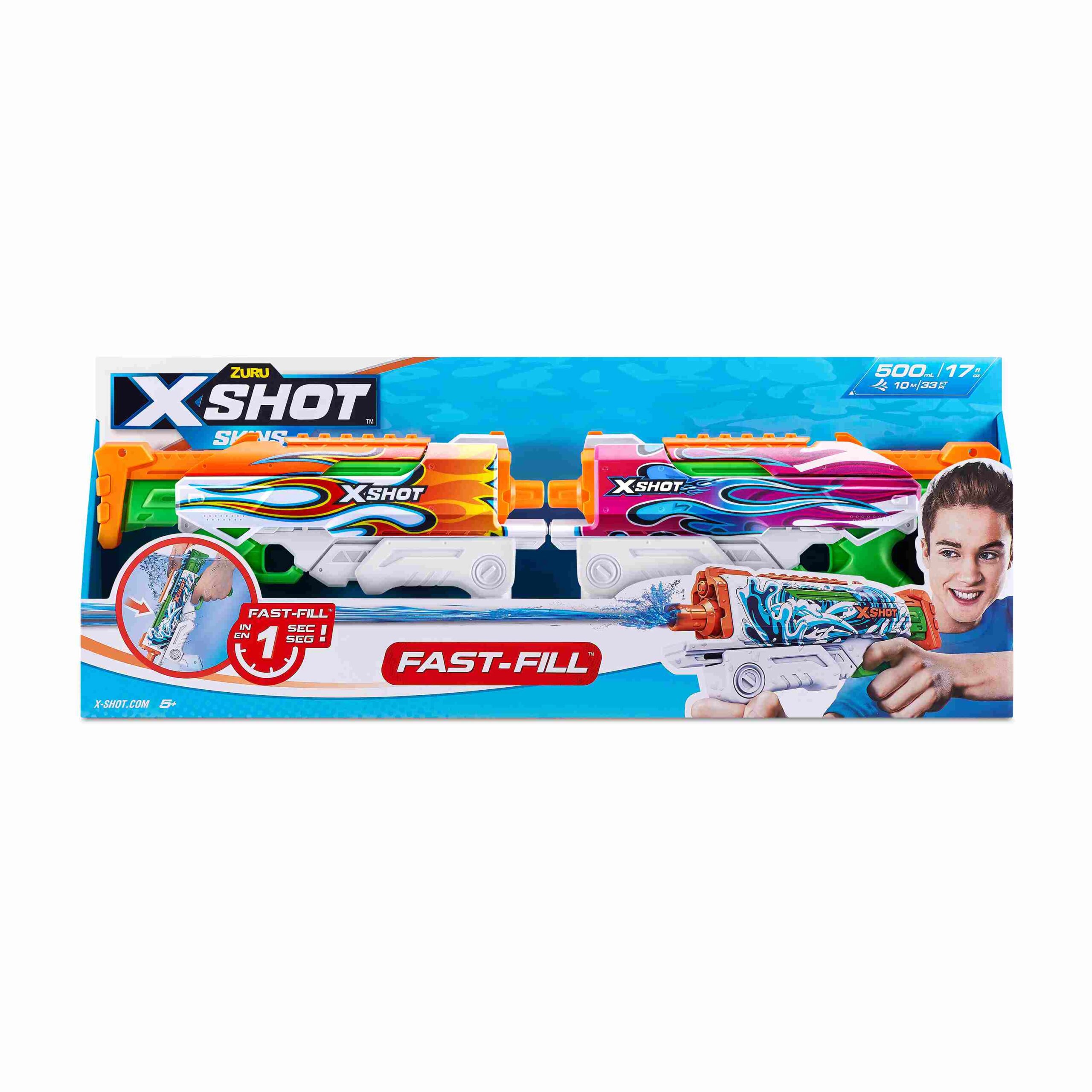 X-shot fast fill skins bi pack - X-SHOT