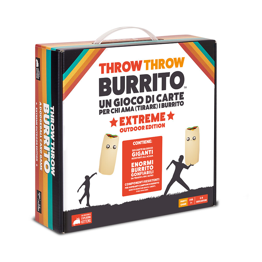 Asmodee - throw throw burrito extreme outdoor edition - 