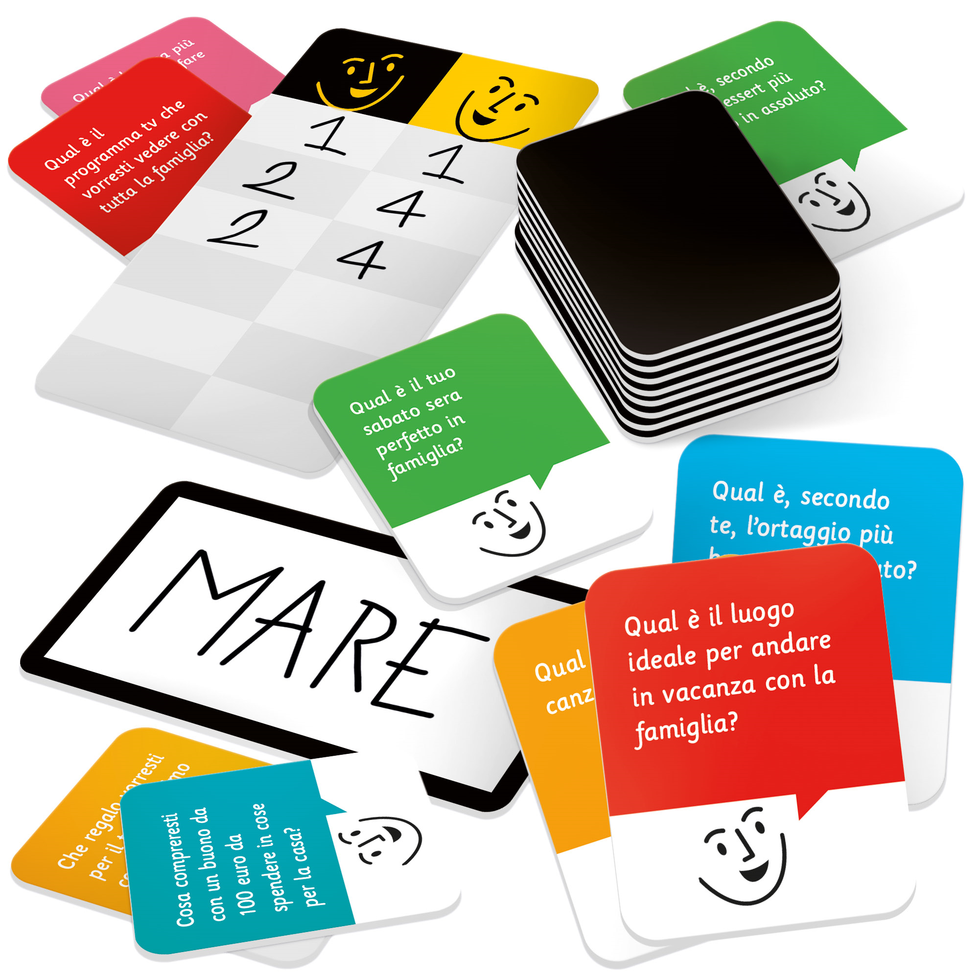 Mamma mia! il dibattito in famiglia è un gioco! ludic. 6-99 anni - HEADU