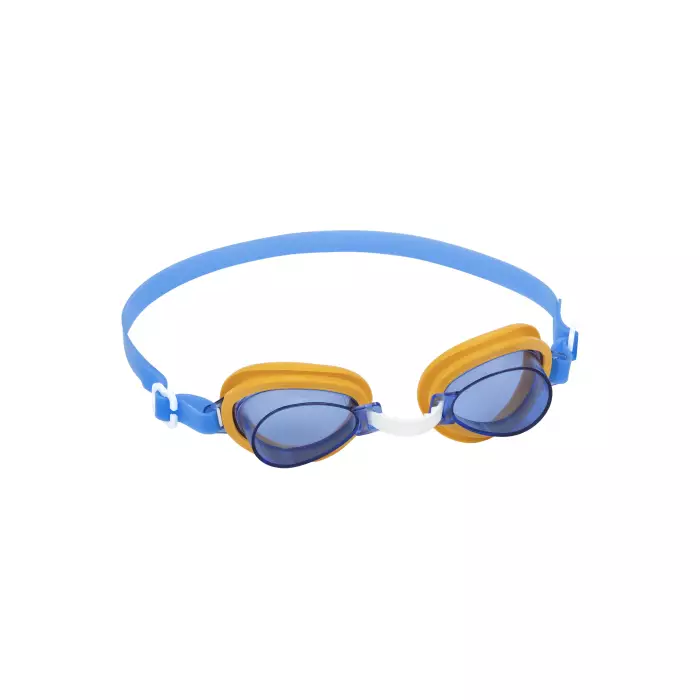 Occhialini lightning swimmer, 3-6 anni, 3 colori assortiti in silicone , lenti con protezione  uv - Bestway