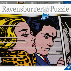 Ravensburger - puzzle lichtenstein: in the car, art collection, 1000 pezzi, puzzle adulti - RAVENSBURGER