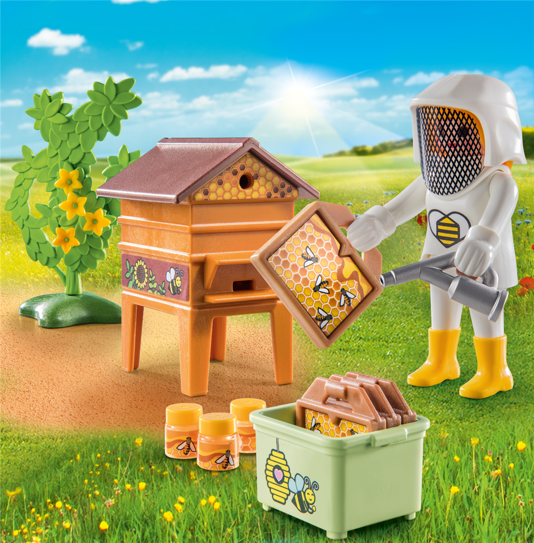 Playmobil country 71253 apicoltore per bambini dai 4 anni in su - Playmobil