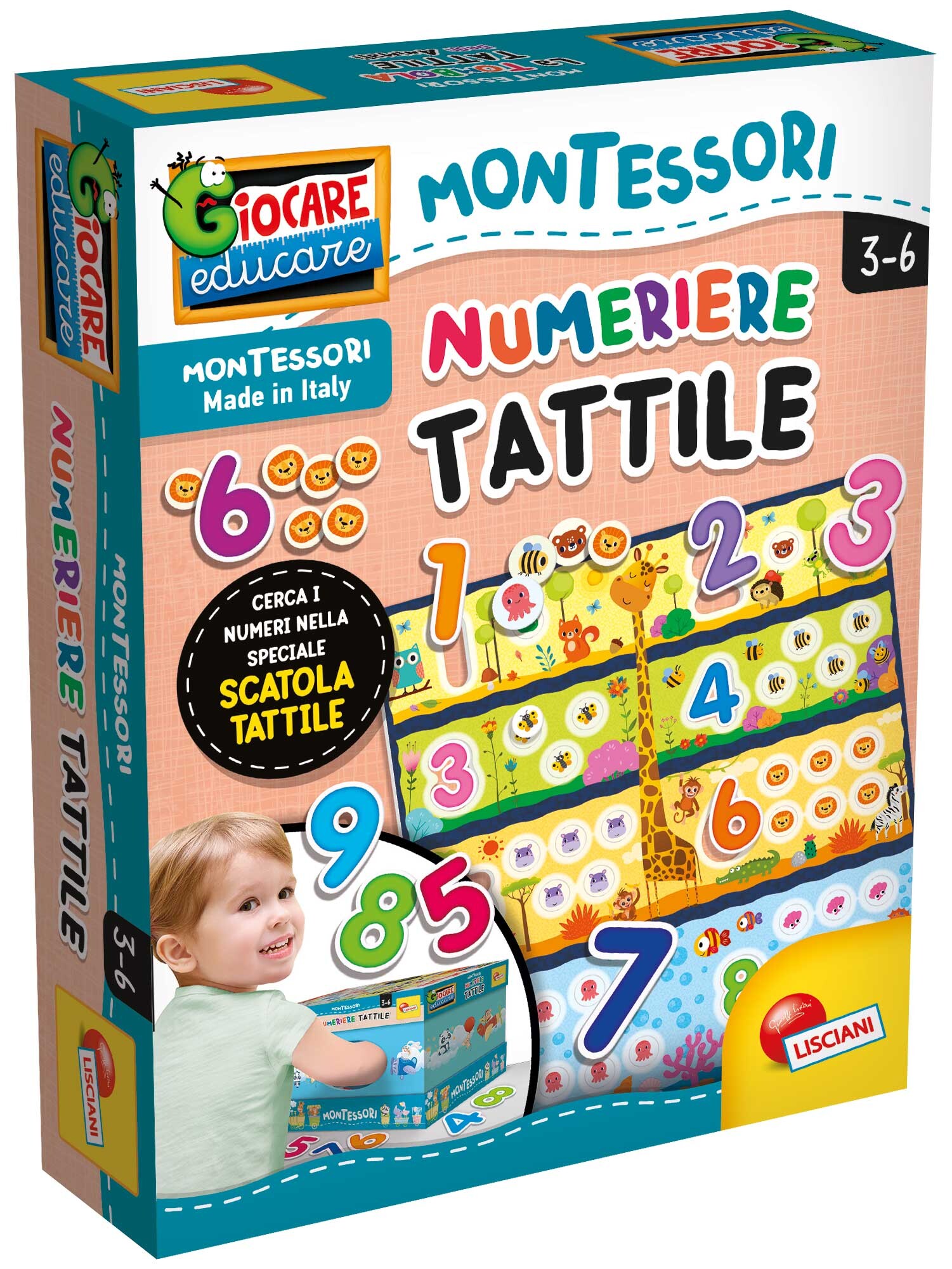 Montessori numeriere tattile - LISCIANI
