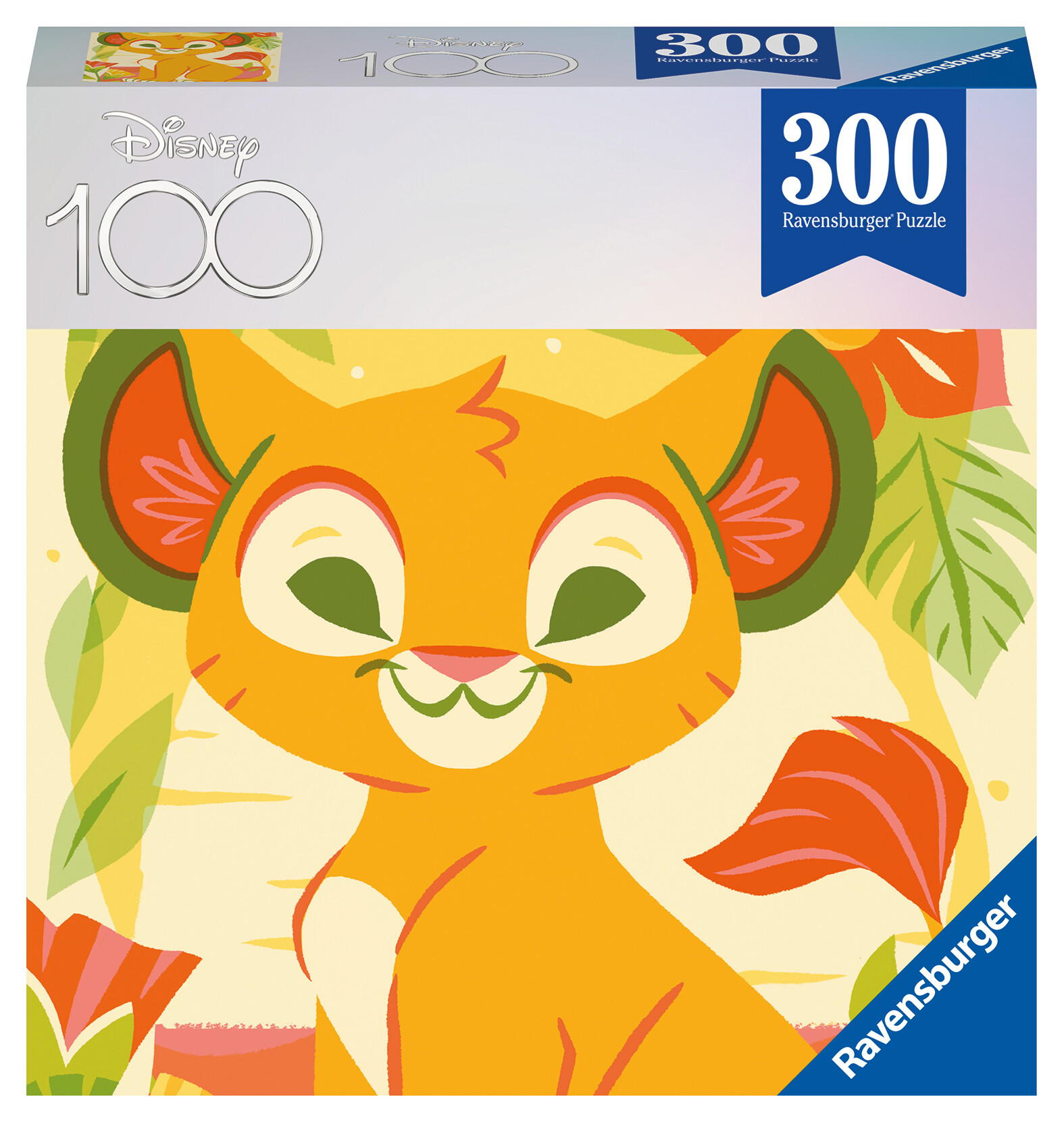 Ravensburger - puzzle disney il re leone, 300 pezzi, 8+, limited edition disney 100 - RAVENSBURGER