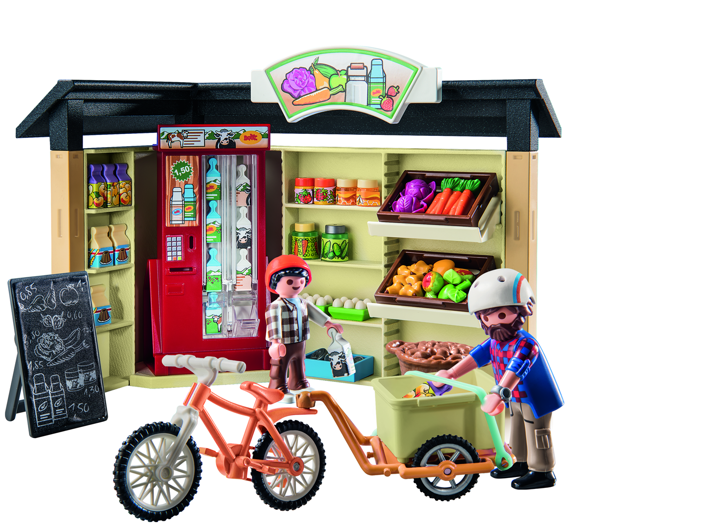 Playmobil country 71250 bottega agricola aperta 24 ore su 24 per bambini dai 4 anni in su - Playmobil