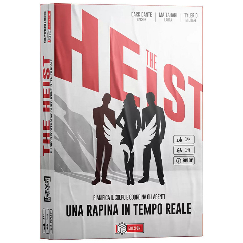 The heist - una rapina in tempo reale - ms edizioni - 