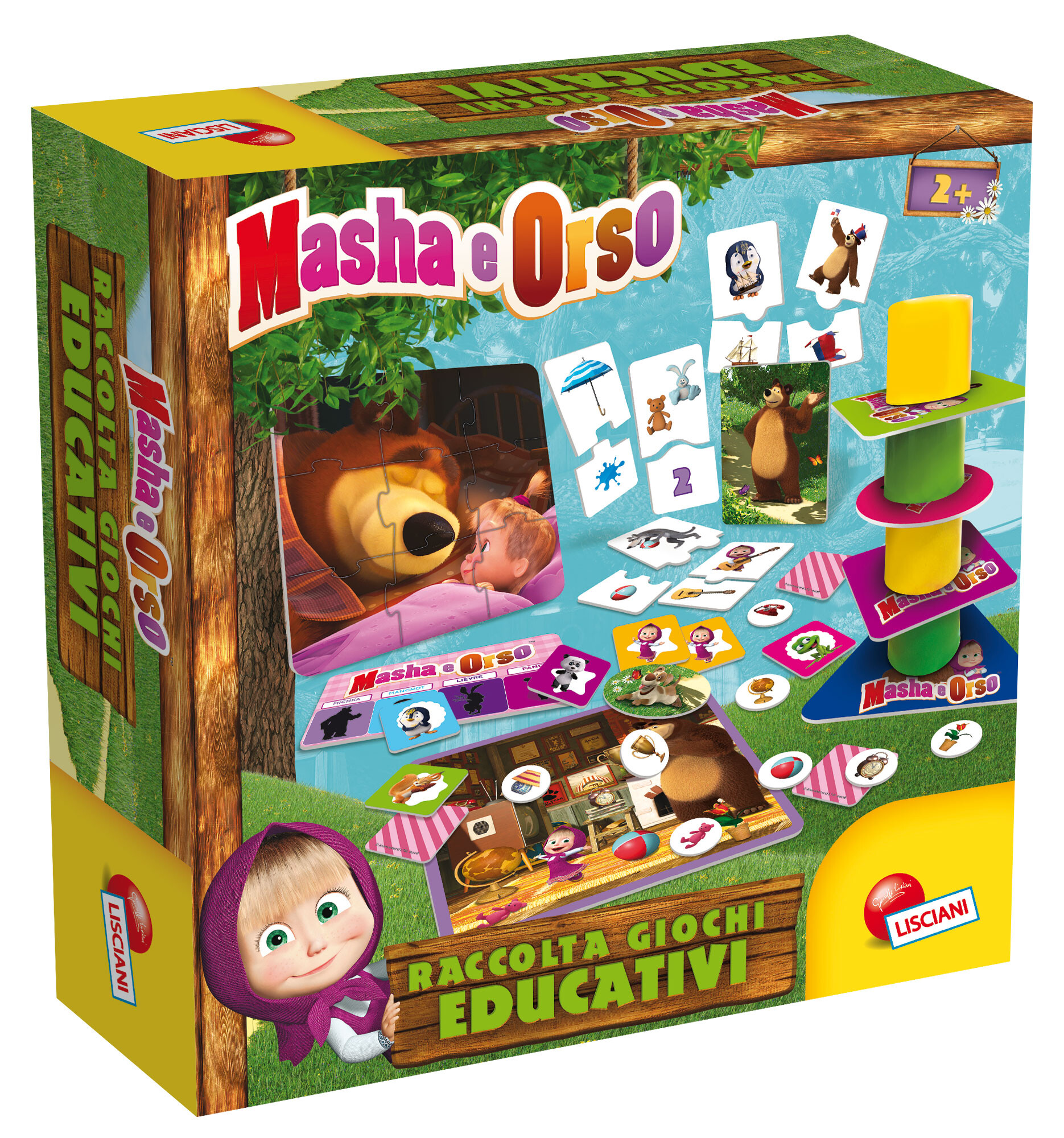 MASHA E ORSO RACCOLTA GIOCHI EDUCATIVI - Toys Center