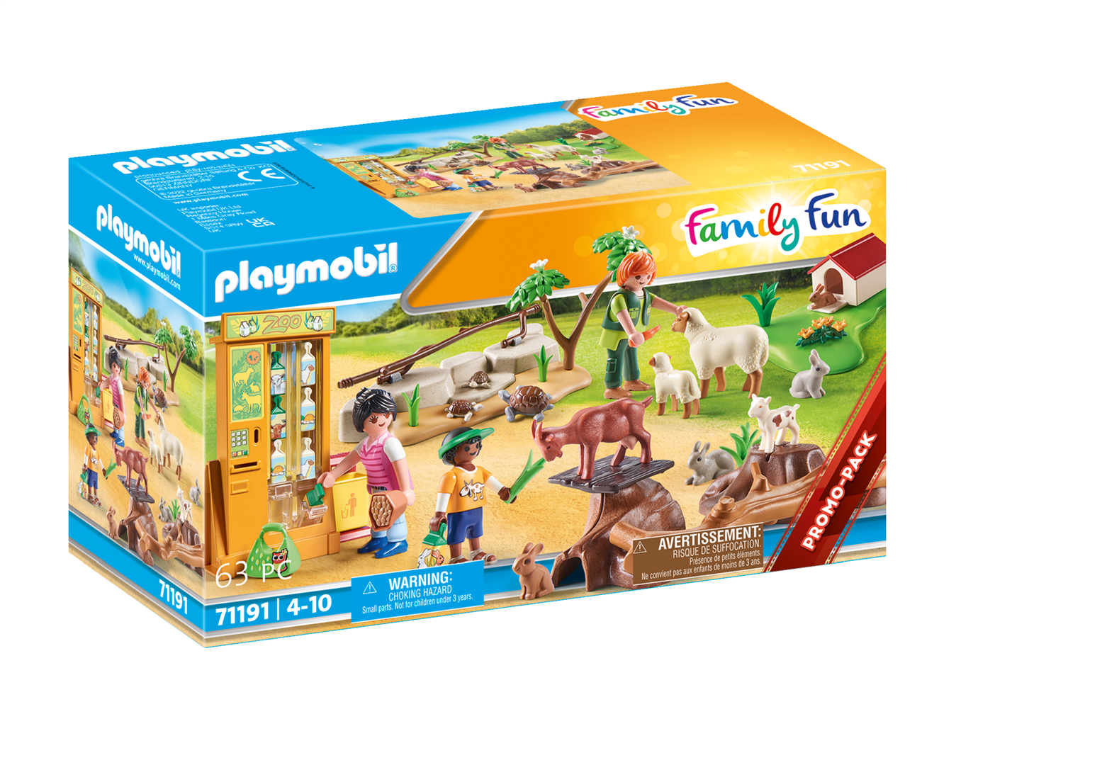 Playmobil family fun 71191 lo zoo dei piccoli giocattolo per bambini dai 4 anni in su - Playmobil
