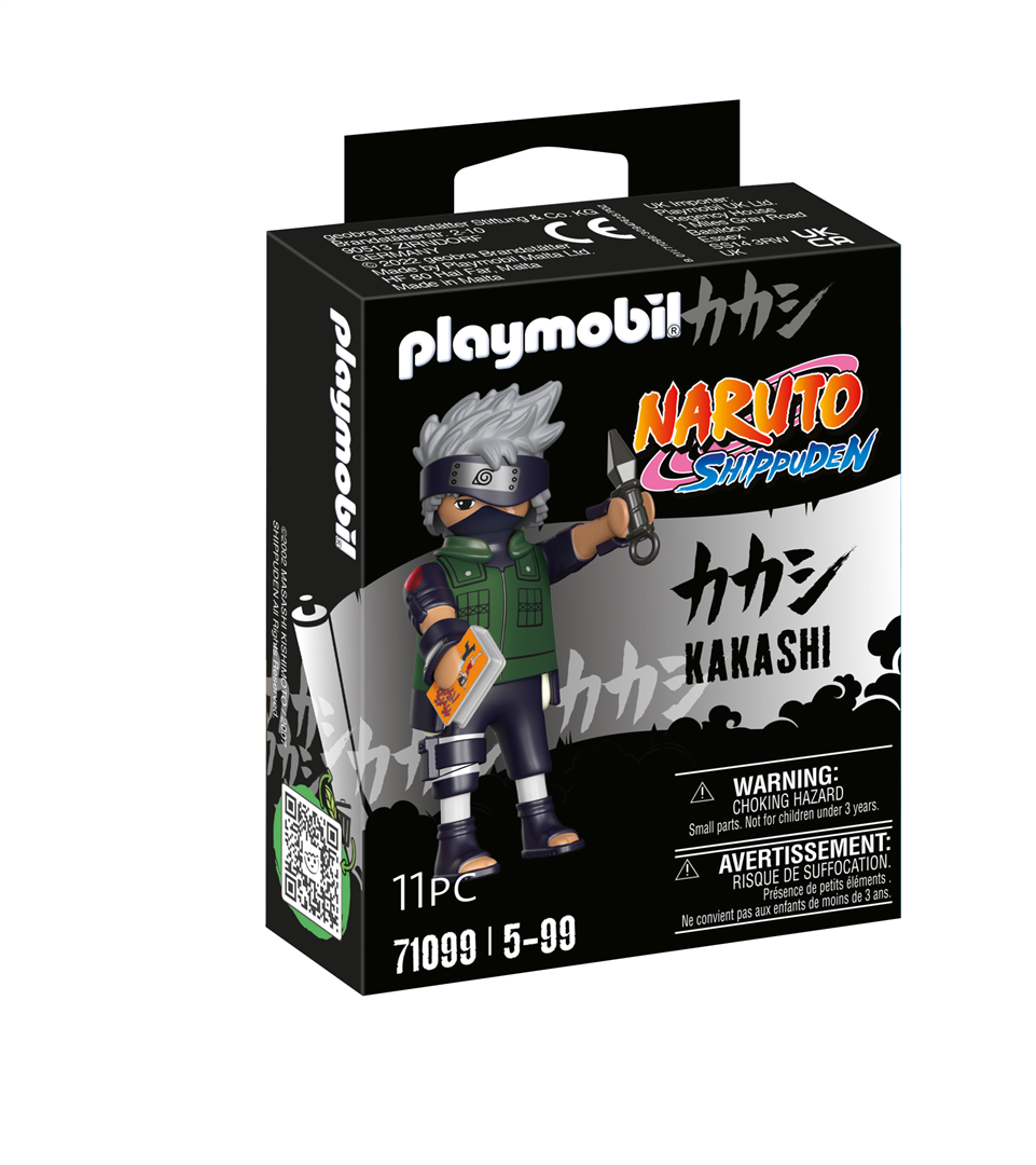 Playmobil naruto shippuden 71099 kakashi dai 5 anni in su - Playmobil