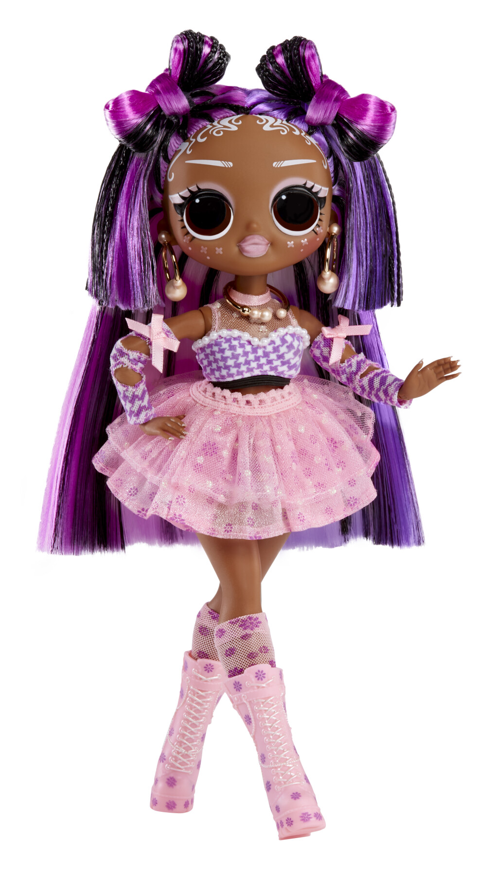 Lol surprise omg sunshine makeover fashion doll: switches. bambola cambia colore, numerose sorprese e accessori favolosi - LOL