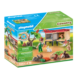 Playmobil country 71252 recinto dei conigli per bambini dai 4 anni in su - Playmobil
