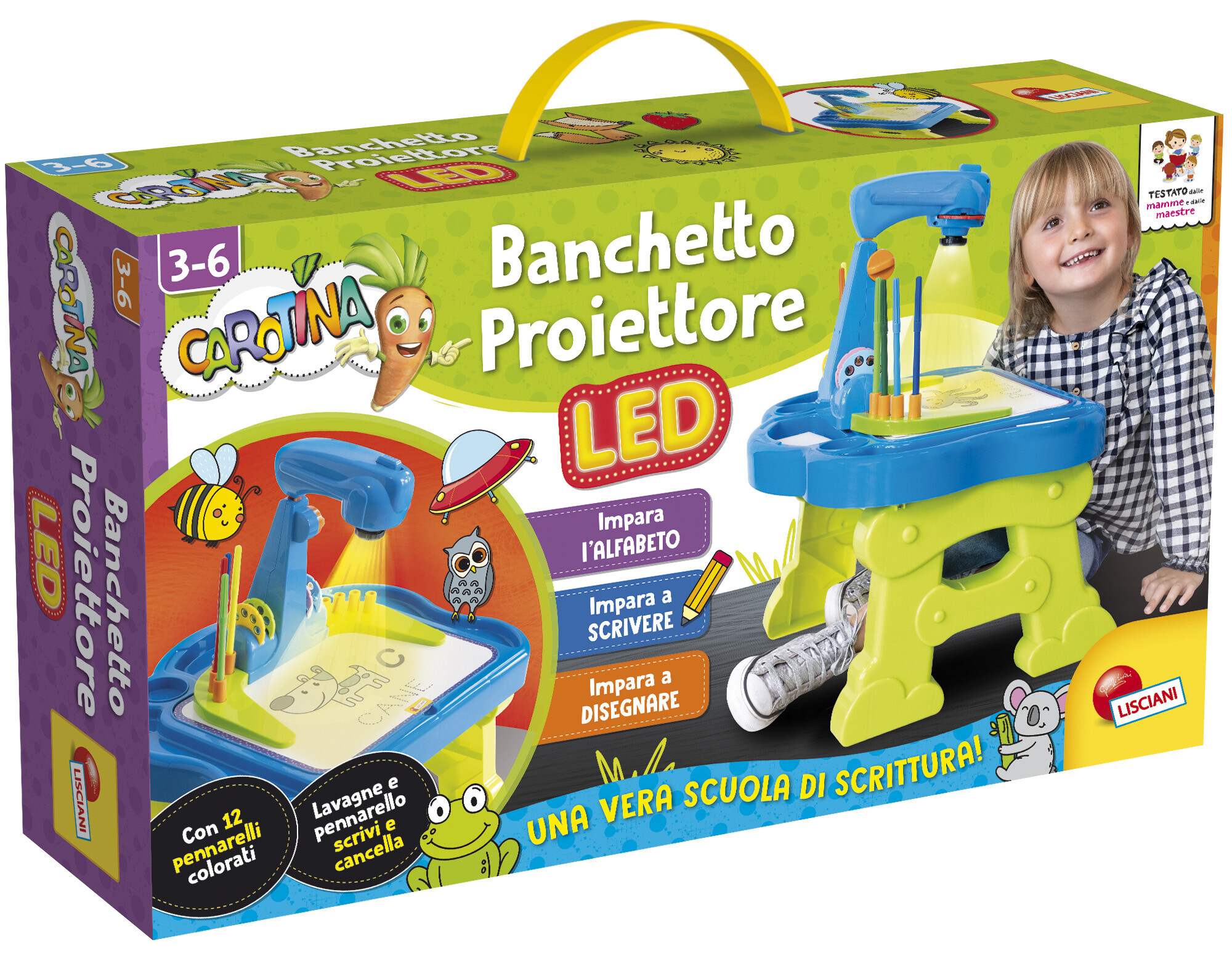 CAROTINA BANCHETTO PROIETTORE LED - Toys Center
