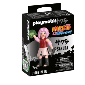 Playmobil naruto shippuden 71098 sakura con kunai e guanto curativo, dai 5 anni in su - Playmobil
