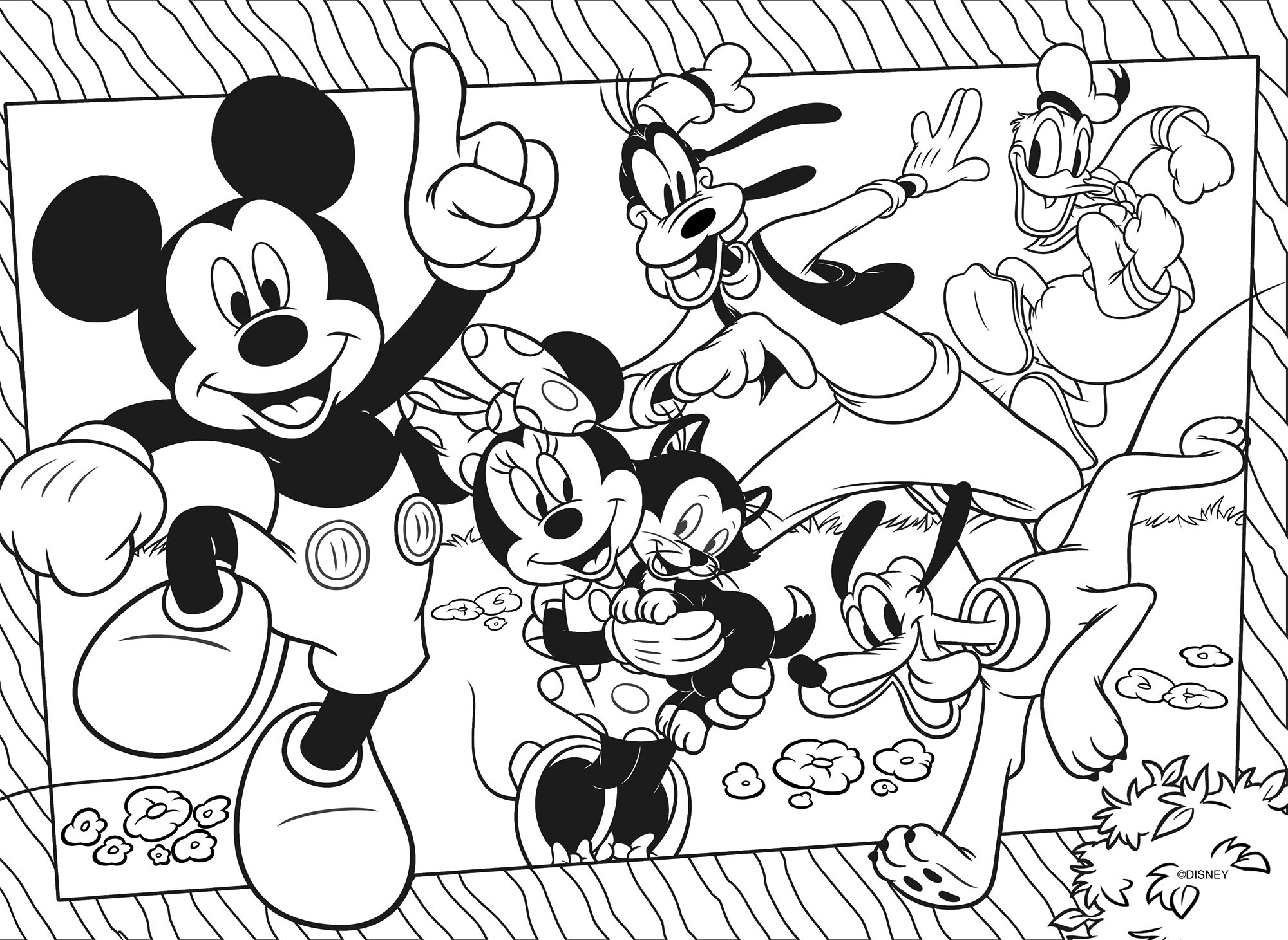 Disney eco-puzzle df mickey mouse 60 - LISCIANI, Mickey Mouse