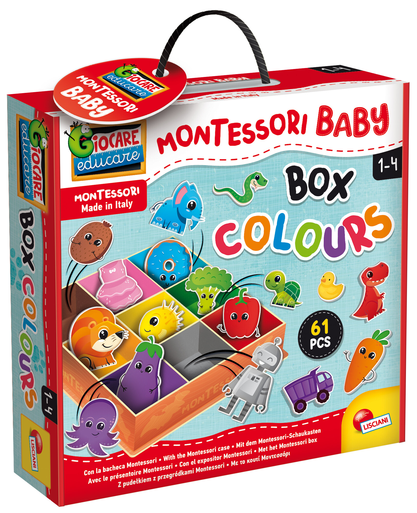 MONTESSORI BABY BOX COLOURS - Toys Center