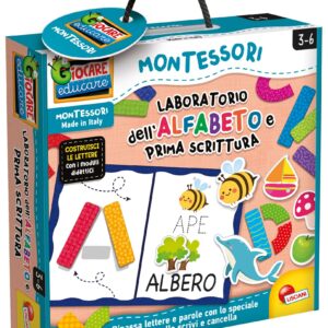 Montessori laboratorio dell' alfabeto e prima scrittura - LISCIANI