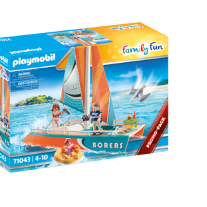 Playmobil family fun 71043 promo pack catamarano per bambini dai 4 anni in su - Playmobil